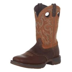 Justin Boots Shop 11 Durango Boots Men`s Rebel Brown 11` Tan Saddle Top Soft Toe