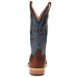 Anderson Bean Men's Crazy Horse Leather Briar Vamp W/ 13in. Danube Mad Dog Top Cowboy Boot -Justin Boots Shop S3000 3